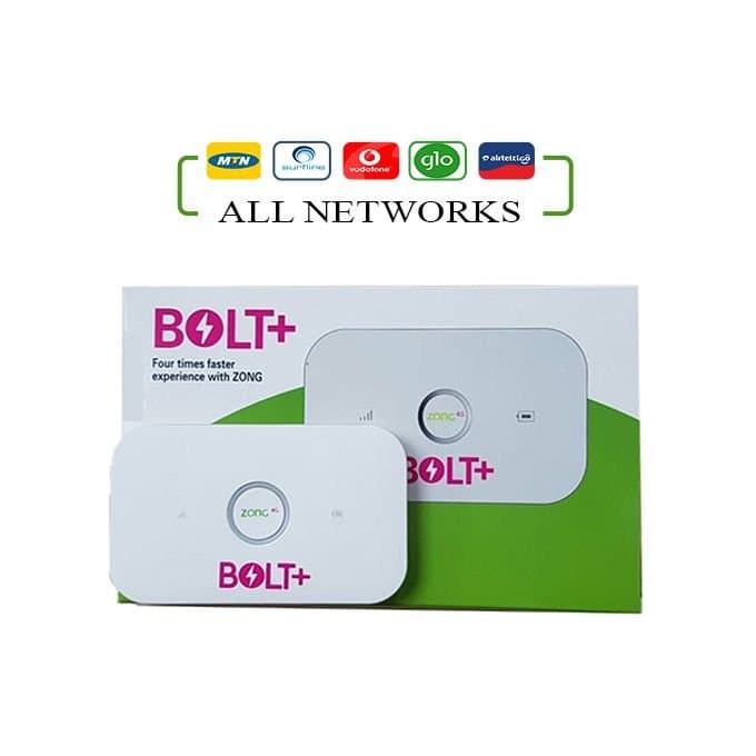Portable Universal Unlock 4G LTE Mifi/ Wifi Modem (Bolt+)