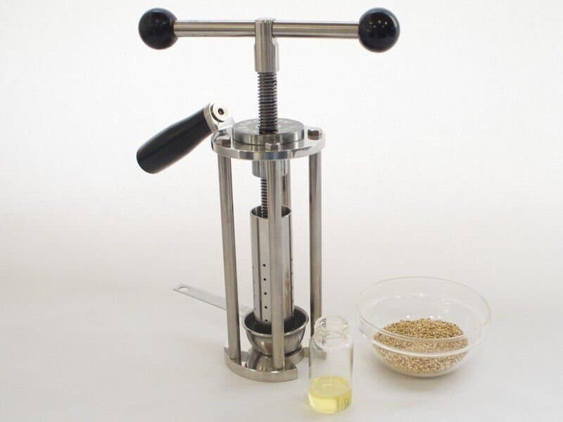 SHiBORO mini Manual Compact Oil Squeezing Machine Nuts / Sesame