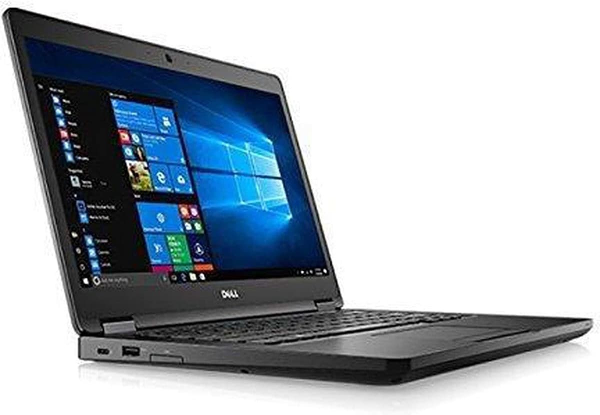 Dell Latitude 5480 14-Inch Laptop HDMI USB 3.0 Black i5 6200U 2.30 GHz 8GB RAM 240GB SSD Windows 10 Pro (Refurbished)