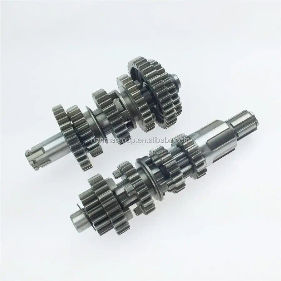 5 Gear Transmission Gear Box CG125 CG150 Main Counter Shaft Fit For 125cc 150cc Motorcycle Engine With Reverse