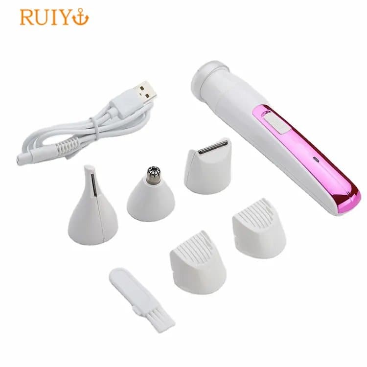 Lady Shaver Epilator Groomer Kit For Underarms And Legs