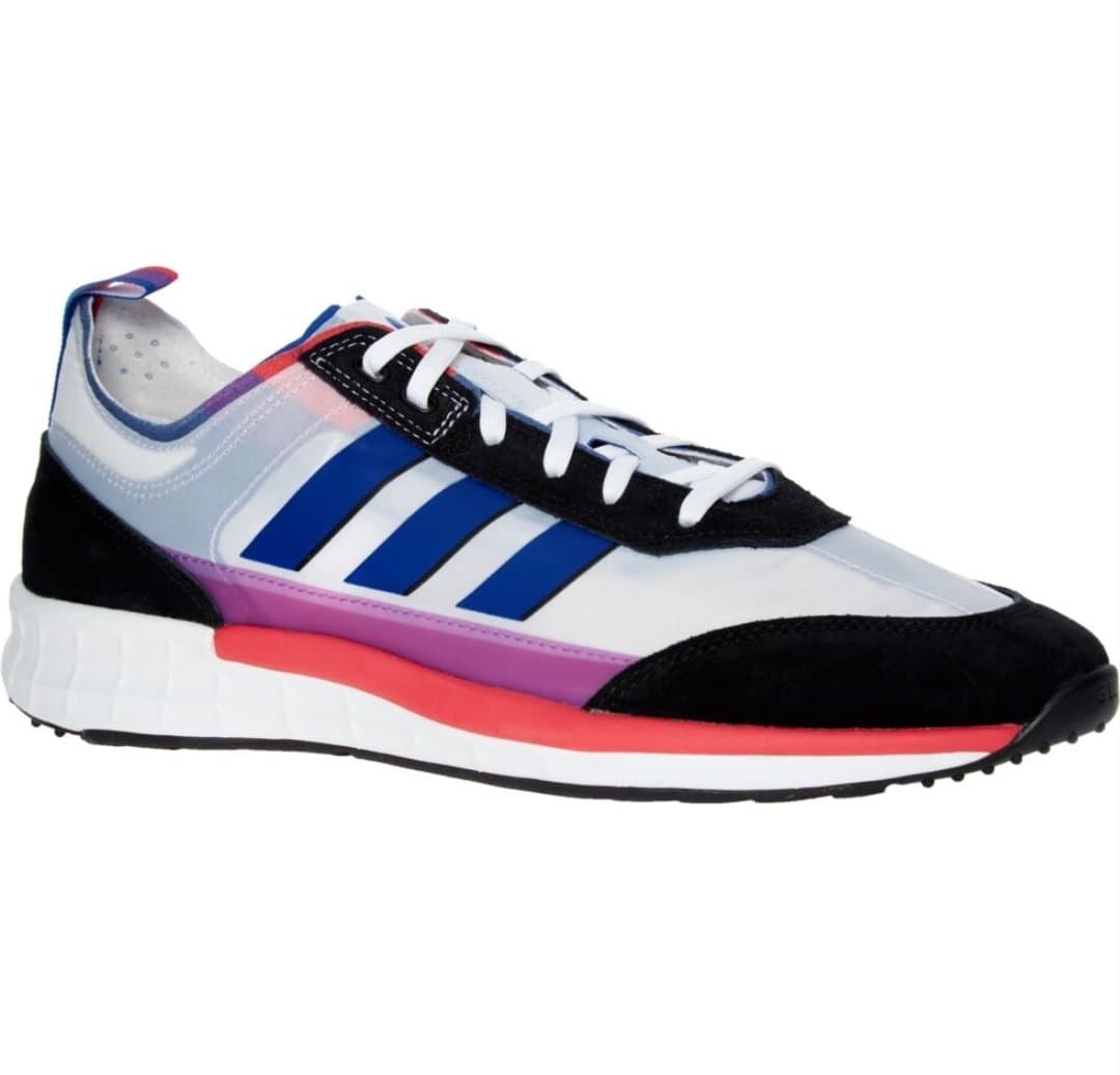 ADIDAS Black & White Trainers For Men