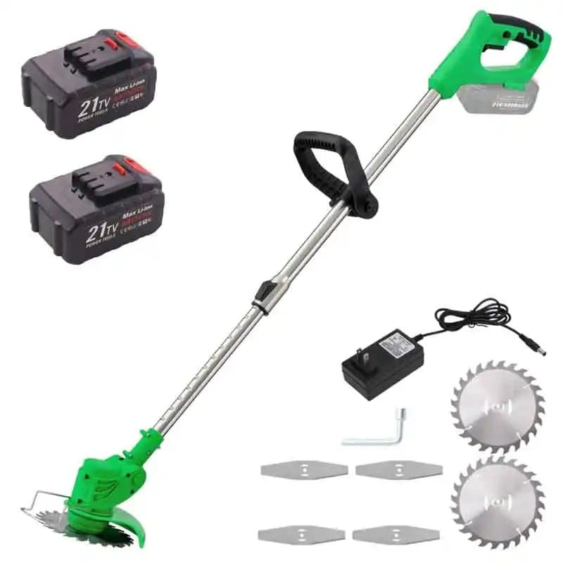 Bush Weed Cutter Brush Cutter with Cordless Lithium Battery