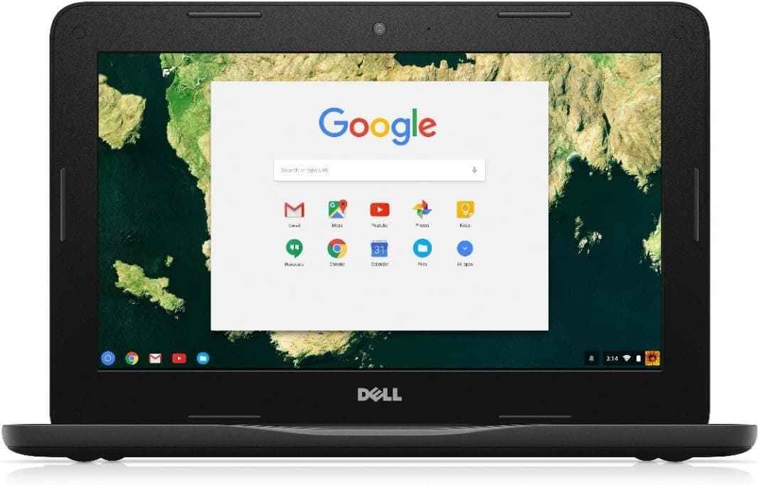 Dell Chromebook 11 3180 11-Inch Laptop (Intel Celeron N3060, 4GB RAM, 16GB SSD Hard Drive, CHROME OS)