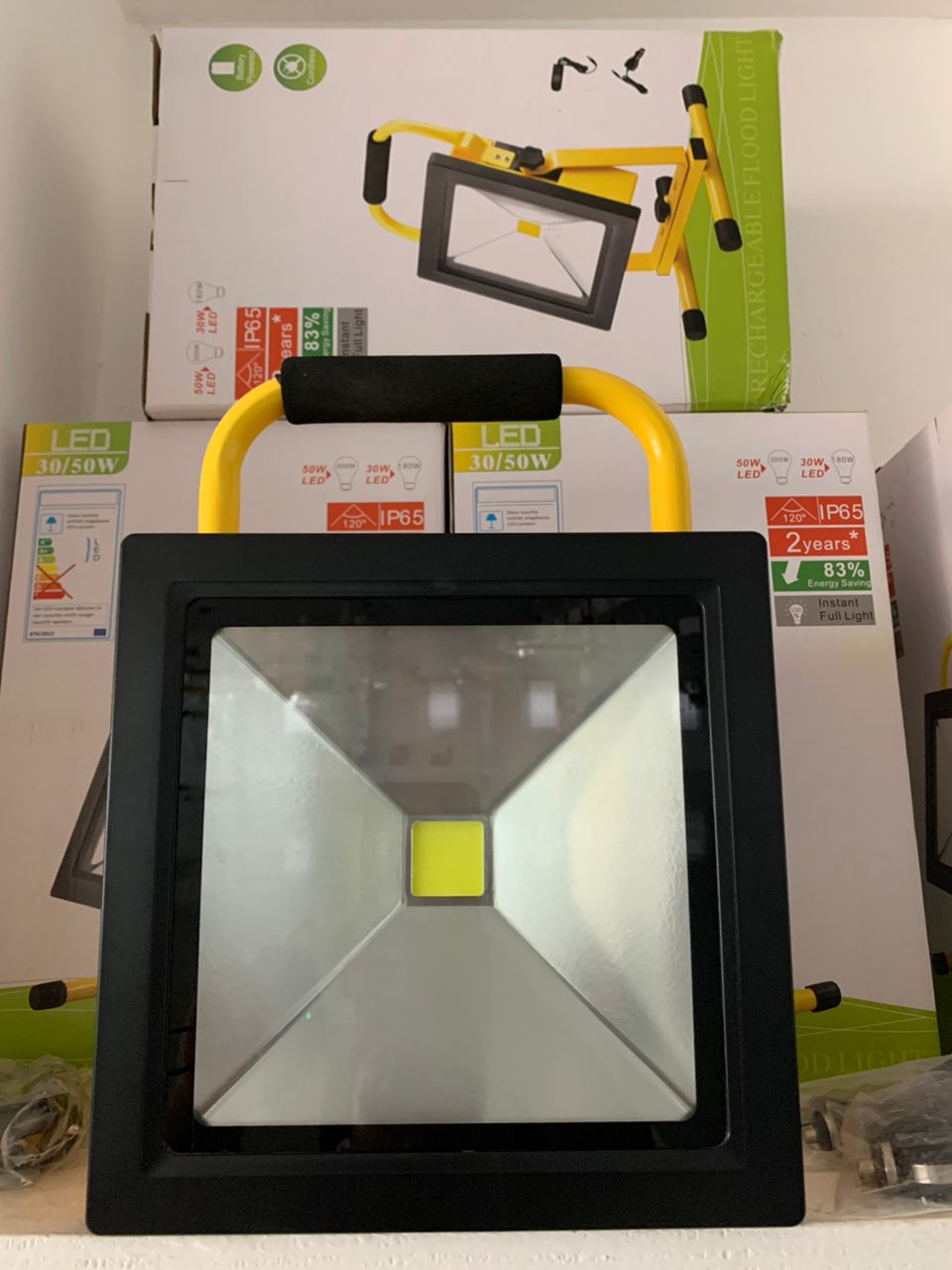 20 W Rechargeable Flood  Light