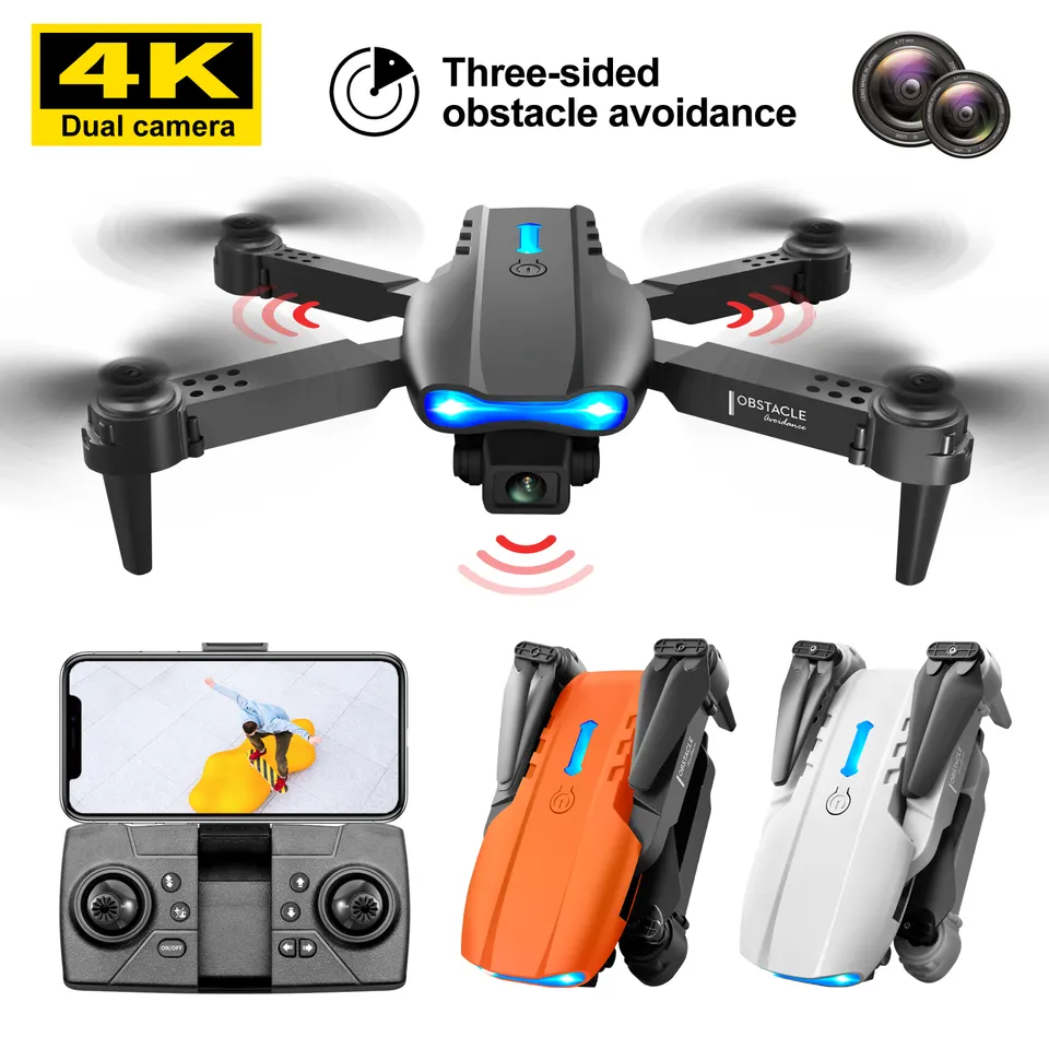 Drone With Camera 4k Hd Wide Angle Dual Camera Photography Drone Rc Quadcopter Dron
