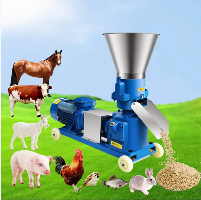 Feed pellet machine livestock animal fish chicken mill pellet machine