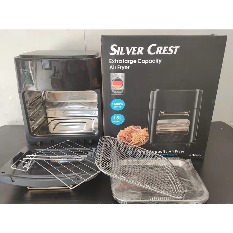 Air fryer silver crest extra large capacity 15l commercial airfryer