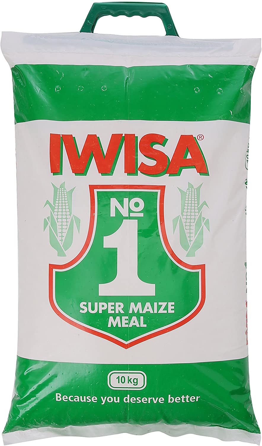 Iwisa 10 Kg, Super Maize Meal South African Food Staple Food From South Africa,10kg, White
