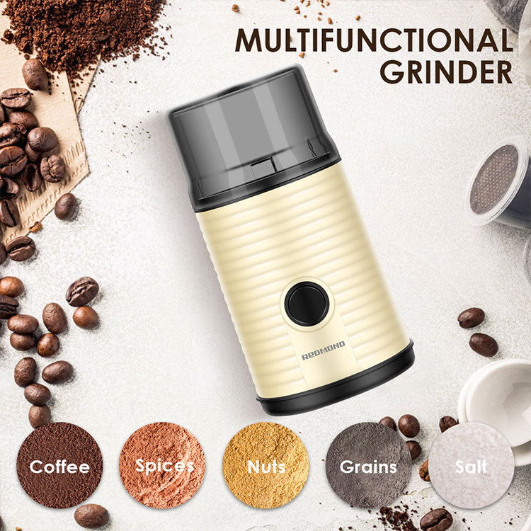 Hot sale mini electric stainless steel coffee spices grinder beans