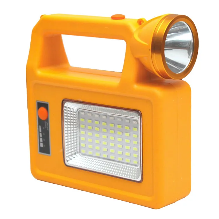 Rechargeable light solar lamp with radio/fm