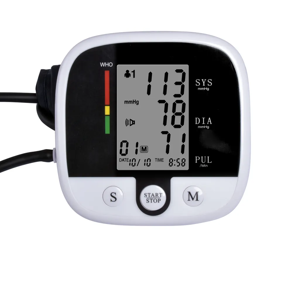 Bp blood pressure monitor digital electronic wrist machine - ck-w355