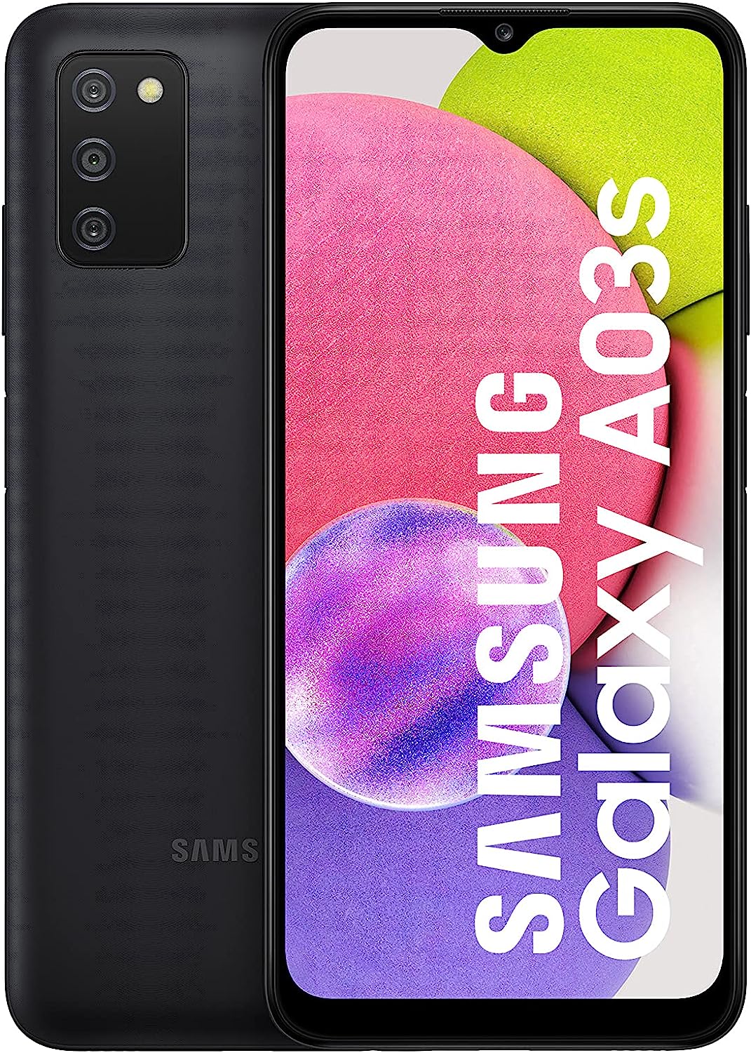 Samsung Galaxy A03 S Unlocked 3 Gb/32 Gb (Black) Dual Sim Sm A037 