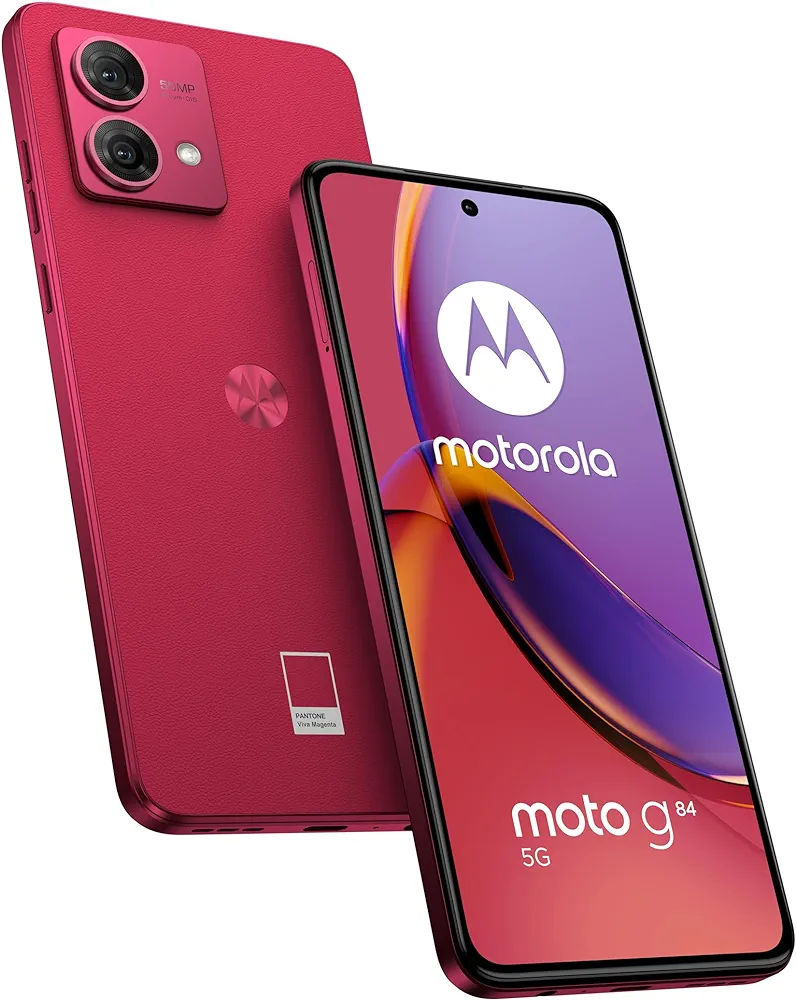 Motorola Mobile Phone G84 5 G 12+256 Viva Magenta Red