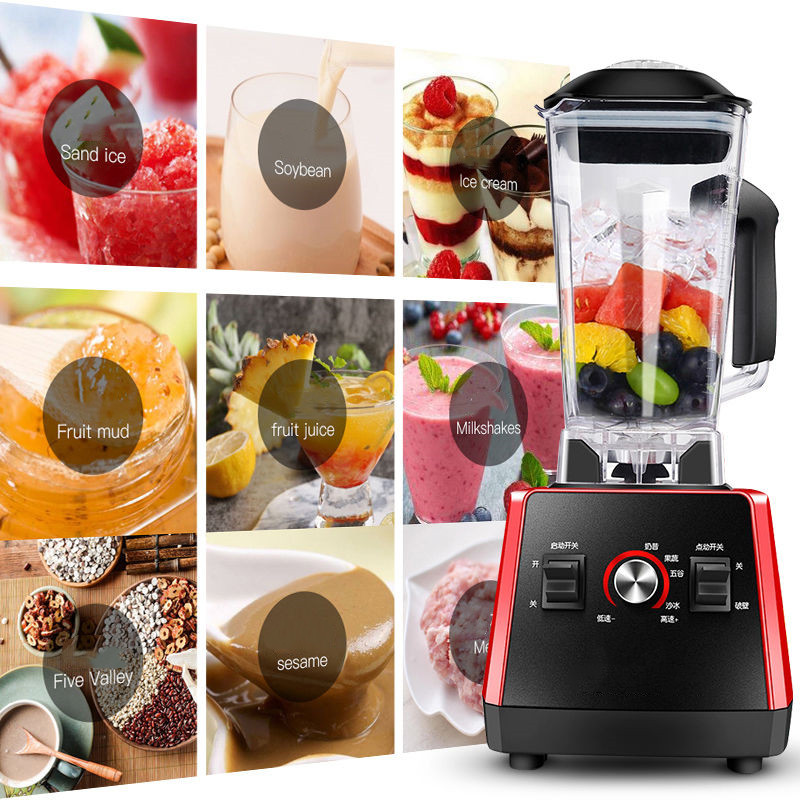 Silver Crest Blender 2 L 3000 W Big Powerful Smoothies Large Commercial