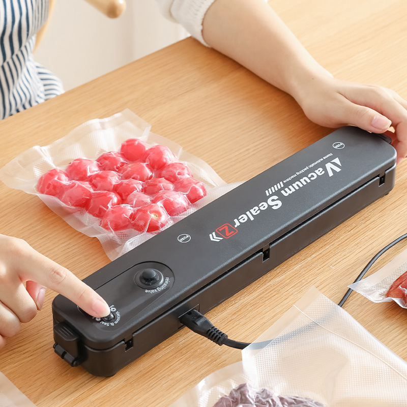 Vacuum sealer packing sealing machine best portable food vaccum sealer kitchen packer with 10pcs packaging for food saver