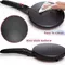 Pancake maker electric pan cake crepe & non-stick automatic portable crepe maker with handle