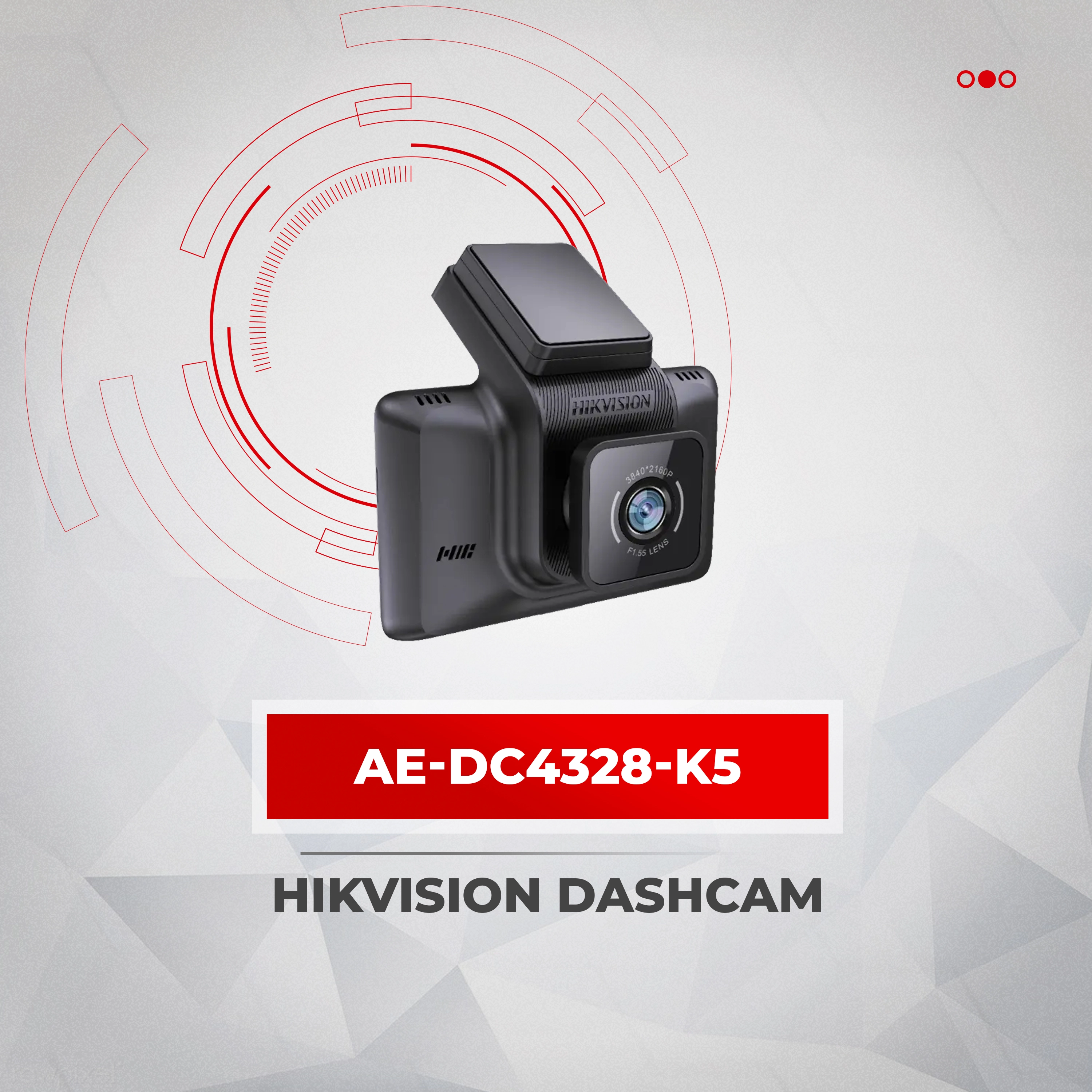 Hikvision 2ch dashcam wifi cctv security surveillance camera 