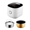 3l smart cooking rice cooker, food cooker electric multi cooker stainless steel steamer low sugar rice cooker