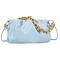 Clutch bag, quality dumpling tote pleated pouch shoulder bag with gold chain women handbag