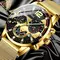 Men's watch valentine's day deyros fashion wristwatch business mesh strap quartz watch men's