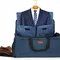 Fairwin garment bags for travel suit bags for men 60l waterproof carry on hanging garment duffle bag for men convertible garment bag with shoes compartment 2-in-1 suit carrier weekender bag, blue, 60l
