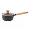 Cookware set 10 pieces  maifan pot cooking pot set with wooden handle