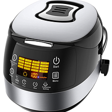 Rice Cooker All In 1 Programmable Multi Cooker, Rice Cooker, Slow Cooker, Steamer, Saute