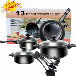 Cooking Pots Sets Nonstick Cookware Hot Selling Cast Iron Kitchen Cooking Pots & Frying Pans
