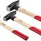 Amazon wooden engineer's hickory handle hammer set, 3 pieces, 300g, 500g, 1000g 