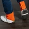 Leather welding spats - heat and abrasion resistant welding boot covers - shoes protectors - welding gaiters, 1 pair