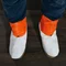 Leather welding spats - heat and abrasion resistant welding boot covers - shoes protectors - welding gaiters, 1 pair