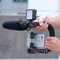 U-grip pro handle video grip, triple shoe mount video stabilizer handle video grip 1/4"-20 for smartphone camera