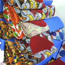 Fashion Purses African Kente Bags Luxury Envelop African Print Purse For Ladies