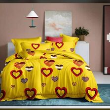 Double Bed Size Bedsheets Bed Set 1 Double Bedsheet With 4 Pillow Cover