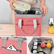 Lunch Cooler Bag Insulated Thermal Lunch Box For School Travel Picnic