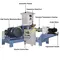 Floating fish feed pellet mill making extruder machine animal fish pet food processing machines