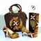 African matching shoes, purse and hand bag set for ladies