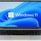 Laptop 14.1 inch windows 11 notebook, auusda laptop full hd 1920*1080 ips 100% srgb display, intel j4105 quad-core, 8gb lpddr4 and 256gb ssd, usb 3.0, 5ghz 