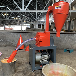Corn Hammer Mill Machine With Suction For Grinding Grains