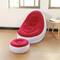 Inflatable sofa chair portable outdoor sofa bed with footstool