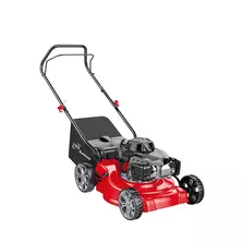 Lawn Mower 4 Stroke Grass Cutter Garden Hand Push Powered Operated Gasoline Engine Petrol Leo Lm40 E   Self Propelled Lawn Mower