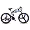 Foldable electric mountain bike ebike motor26 inch full suspension ebike 7/9/21 speed design dirt bike