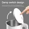 Electric kettle anti-drying white household 304 stainless steel 