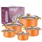 10 piece cookware set kitchen ware pot wholesale stainless steel soup pot each set including 5 cooking pots and 5lids