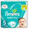 Asda pampers baby-dry size 5, 11kg to 16kg, 39 nappies in essential pack