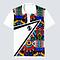 Lacoste africanwear for men traditional design white 