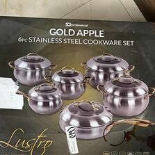 6pc Stainless Steel Cookware 