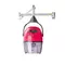 Mounted suspended hair dryer for salon professional bonnet hooded
